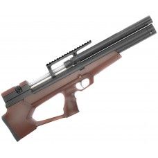 Пневматическая винтовка Alfa Dobermann Буллпап 4.5 мм (450 мм, дерево, редуктор, полигональные нарезы, передний взвод)