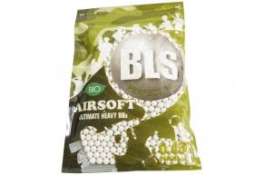 Шарики для страйкбола BLS 1BA-43 0.43 г (1000 шт, белые)