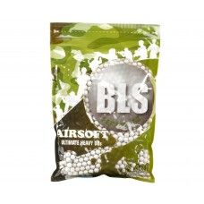 Шарики для страйкбола BLS 1BA-43 0.43 г (1000 шт, белые)