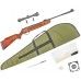 Пневматическая винтовка Hatsan Striker 1000X комплект Hunter №2 (прицел, кольца, газовая пружина, чехол, мишени, пули, набор для чистки, 3 Дж, 4.5 мм, дерево)