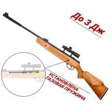 Пневматическая винтовка Hatsan Striker 1000X 4.5 мм (с газовой пружиной, 3 Дж, дерево)