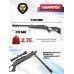 Пневматическая винтовка Hatsan Airtact ED комплект Hunter №1 (прицел, кольца, газовая пружина, мишени, пули, набор для чистки, 3 Дж, 4.5 мм)