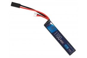 Аккумулятор BlueMax Li-Po 11.1V 1100mAh 20C AK-type (18x21x106 мм, Mini Tamiya)