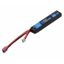 Аккумулятор BlueMax Li-Po 11.1V 1100mAh 20C AK-type (18x21x106 мм, T-Connector)