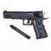 Пистолет пневматический Stalker S1911T комплект Hunter подарочный №1 (4.5 мм, Colt 1911, 10 баллонов, 500 шаров)