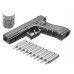 Пистолет пневматический Stalker S17 4.5 мм комплект Hunter подарочный №1 (Glock 17, 10 баллонов, 500 шаров)