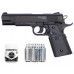 Пистолет пневматический Stalker S1911G 4.5 мм комплект Hunter подарочный №1 (Colt 1911, 10 баллонов, 500 шаров)
