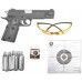 Пистолет пневматический Stalker S1911G комплект Hunter подарочный №2 (4.5 мм, Colt 1911, 10 баллонов, 500 шаров, очки, 50 мишеней)
