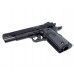 Пистолет пневматический Stalker S1911G 4.5 мм комплект Hunter подарочный №3 (Colt 1911, 10 баллонов, 500 шаров, очки, 50 мишеней, кобура)