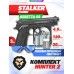 Пистолет пневматический Stalker S92ME 4.5 мм комплект Hunter подарочный №2 (Beretta 92, 10 баллонов, 500 шаров, 50 мишеней, очки)
