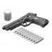 Пистолет пневматический Stalker S92PL 2 4.5 мм комплект Hunter подарочный №1 (Beretta M92, 10 баллонов, 500 шаров)