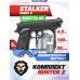 Пистолет пневматический Stalker S92PL 2 4.5 мм комплект Hunter подарочный №2 (Beretta M92, 10 баллонов, 500 шаров, 50 мишеней, очки)