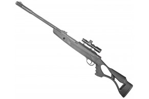 Пневматическая винтовка Hatsan AirTact ED 5.5 мм (пластик, ортопедический приклад, газовая пружина)