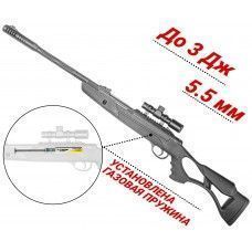 Пневматическая винтовка Hatsan AirTact ED 5.5 мм (пластик, ортопедический приклад, газовая пружина)