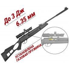 Пневматическая винтовка Hatsan Striker Edge 6.35 мм (пластик, газовая пружина)