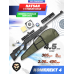 Пневматическая винтовка Hatsan Striker Edge 4.5 мм подарочный набор Hunter №4 (прицел, кольца, чехол, набор для чистки, мишени, пули)