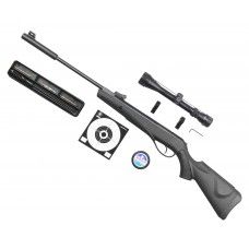 Пневматическая винтовка Retay 70S 4.5 мм комплект Hunter №3 подарочный (прицел, кольца, набор для чистки, мишени, пули)