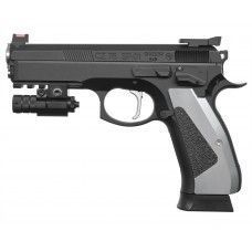 Страйкбольный пистолет KJW CZ-75 SP-01 Shadow (6 мм, GBB, Green Gas, ACCU)