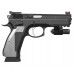 Страйкбольный пистолет KJW CZ-75 SP-01 Shadow (6 мм, GBB, Green Gas, ACCU)