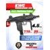 Пневматический пистолет-пулемет KWC Submachine Gun 4.5 мм (CO2, mini Uzi, Blowback, автоогонь)