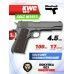 Пневматический пистолет KWC 1911 4.5 мм (Кольт, CO2, Blowback)