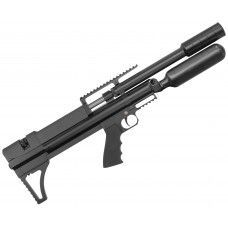 Пневматическая винтовка Alfa Dobermann Буллпап 4.5 мм (450 мм, колба, стандарт, передний взвод, модератор 44 мм, редуктор)