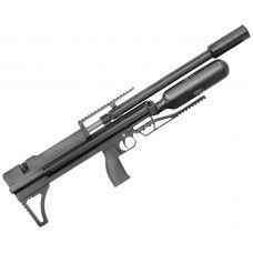 Пневматическая винтовка Alfa Dobermann Буллпап 4.5 мм (модератор 44 мм, прямоток, 550 мм, стандарт, колба, передний взвод)