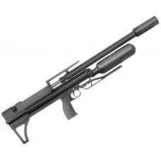 Пневматическая винтовка Alfa Dobermann Буллпап 4.5 мм (редуктор, модератор 44 мм, полигонал, передний взвод, 600 мм, колба)