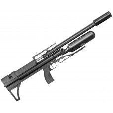 Пневматическая винтовка Alfa Dobermann Буллпап 4.5 мм (прямоток, модератор 44 мм, стандарт, передний взвод, 600 мм, колба)