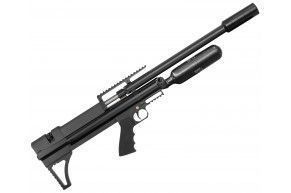 Пневматическая винтовка Alfa Dobermann Буллпап 5.5 мм (редуктор, модератор 44 мм, стандарт, передний взвод, 600 мм, колба)