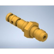 Заправочный штуцер Kalibrgun Cricket 6.4 мм (Zark SM-1493-A, PCP, Quick, быстросъемный)