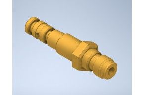 Заправочный штуцер Атаман 6.4 мм (Zark SM-1494-A, PCP, Quick, быстросъемный)