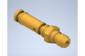 Заправочный штуцер Jaeger, EDgun 8.0 мм (Zark SM-1495-A, Квик, быстросъемный)