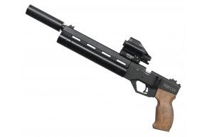 Уценка Пневматический пистолет KrugerGun Корсар 6.35 мм (D32, 240 мм, манометр, прямоток, дерево, уценка)