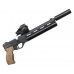 Уценка Пневматический пистолет KrugerGun Корсар 6.35 мм (D32, 240 мм, манометр, прямоток, дерево, уценка)