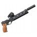 Уценка Пневматический пистолет Krugergun Корсар 6.35 мм (240 мм, D32, с манометром, дерево, редуктор, уценка)
