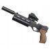 Уценка Пневматический пистолет Krugergun Корсар 6.35 мм (180 мм, прямоток, D42, дерево, с манометром, уценка)