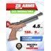 Пневматический пистолет ZR Arms CP1-M 4.5 мм (CO2, бук)