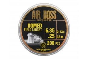 Пули пневматические Apolo Air Boss Domed Field Target 6.35 мм (200 шт, 2.13 г)