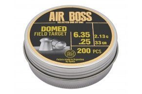 Пули пневматические Apolo Air Boss Domed Field Target 6.35 мм (200 шт, 2.13 г)