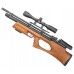 Б/У Пневматическая винтовка Kral Puncher Breaker 3W 0112251 (6.35 мм, PCP, Булл-Пап, орех)