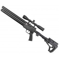 Пневматическая винтовка Storm Minigun Magnum Tactic 5.5 мм (ПЦП, 320 мм, складной)