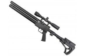 Пневматическая винтовка Storm Minigun Magnum Tactic 5.5 мм (ПЦП, 320 мм, складной)