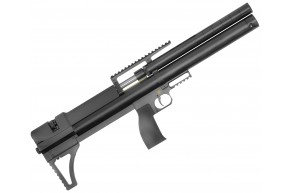 Уценка Пневматическая винтовка Alfa Dobermann Буллпап 6.35 мм (450 мм, полигональные нарезы, передний взвод, уценка)