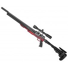 Пневматическая винтовка Ataman M20SD 650 Tactical Carbine 6.35 мм (алюминий, красный, под полнотел, редуктор)