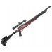 Пневматическая винтовка Ataman M20SD 650 Tactical Carbine 6.35 мм (алюминий, красный, под полнотел, редуктор)