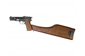 Уценка Страйкбольный пистолет WE Browning Hi-Power (кобура-приклад, WE-B005)