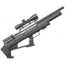 Пневматическая винтовка Huglu Effecto Zeon Black 5.5 мм (Lothar Walther, черный)