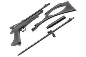 Пневматический пистолет Snowpeak CP2 Black 5.5 мм (CO2, черный, сменный ствол, приклад)