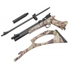 Пневматический пистолет Snowpeak CP2 Camo 4.5 мм (CO2, камуфляж, сменный ствол, приклад)